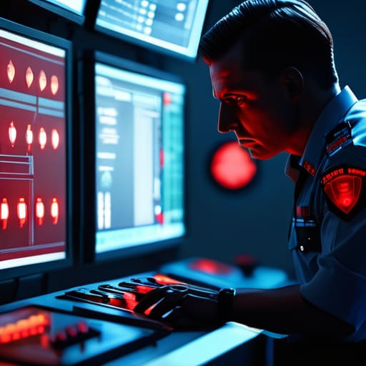 How security measures affect cover alarm conditions.
