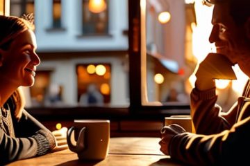 How to start a conversation with a stranger.