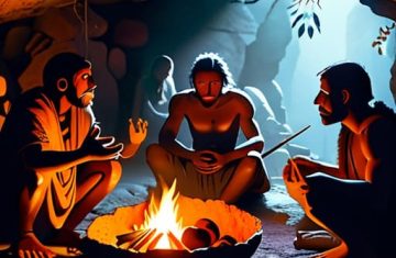 The history of communal dining traditions.