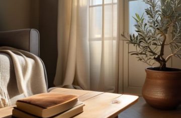 Mastering the art of slow living at home.