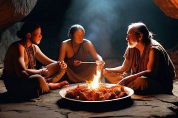 The history of communal dining traditions.