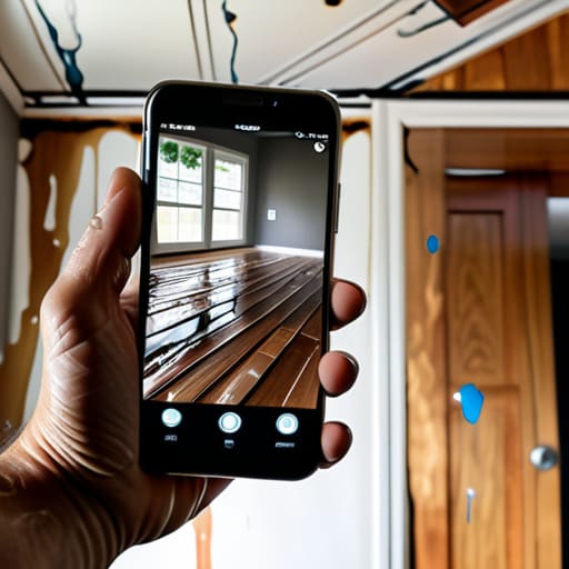 Documenting property damage for insurance before the evidence vanishes.
